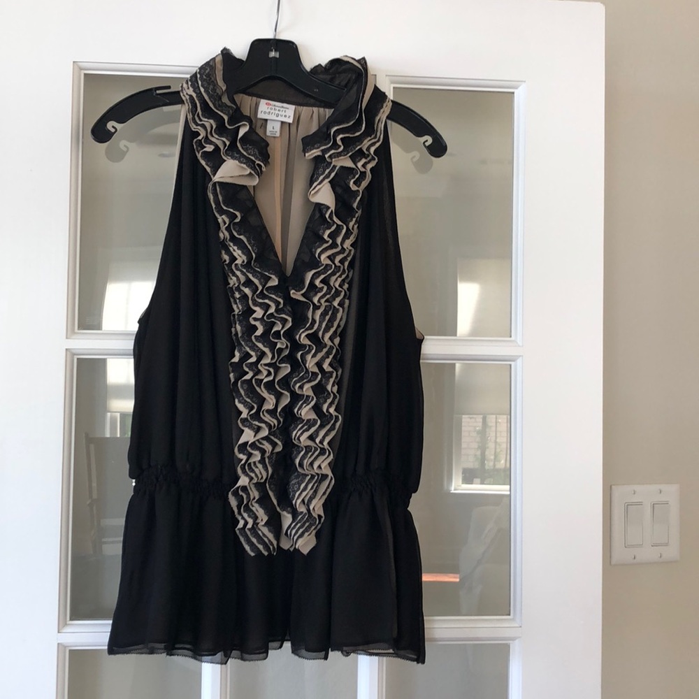 Sheer Robert Rodriguez Top